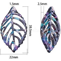 Cellulose Acetate(Resin) Pendants&nbsp;KY-PH0007-15