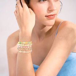 760Pcs 32 Styles Gradient Color Transparent Acrylic Beads&nbsp;OACR-TA0003-43