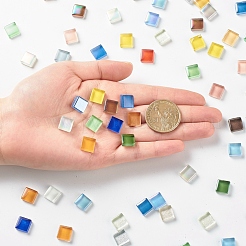 Mosaic Tiles Glass Cabochons&nbsp;DIY-P045-02