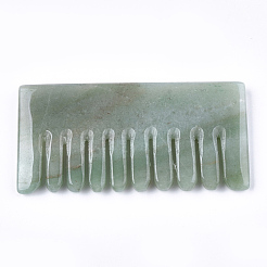 Natural Green Aventurine Massage Comb&nbsp;G-T113-10A