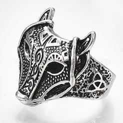 Alloy Cuff Finger Rings&nbsp;RJEW-T006-45