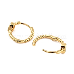 Rack Plating Brass Hoop Earrings&nbsp;EJEW-N055-34G-RS