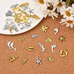 2Bags 2 Colors Tibetan Style Alloy Pendants&nbsp;FIND-YW0007-75
