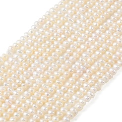 Natural Cultured Freshwater Pearl Beads Strands&nbsp;PEAR-L034-15A