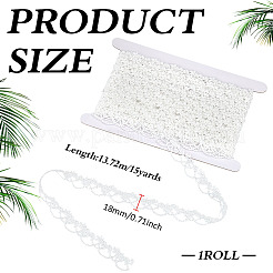 1 Roll Polyester Lace Trim&nbsp;OCOR-MA0001-70B