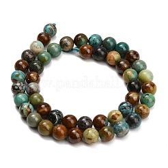 Natural Turquoise Beads Strands&nbsp;G-G475-A05-8mm
