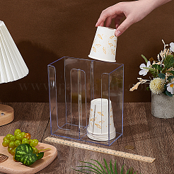 Rectangle Acrylic Disposable Paper Cup Holders&nbsp;HOUS-WH0007-003