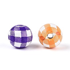 Easter Printed Schima Wood Beads&nbsp;WOOD-T033-04M