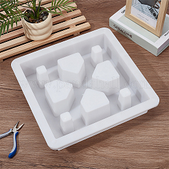 Plastic Block Mold DIY Casting Concrete Wall Decorative Brick Moulds&nbsp;SIMO-WH0002-06A