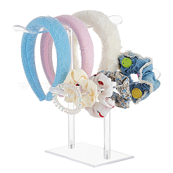 T-shaped Acrylic Headband Organizers&nbsp;ODIS-WH0001-37