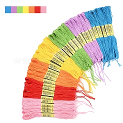 7 Sets 7 Colors Cotton Crochet Threads&nbsp;OCOR-FS0001-02B