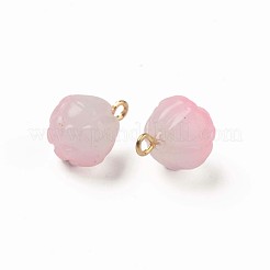 Two Tone Spray Painted Glass Pendants&nbsp;GLAA-Q092-05C