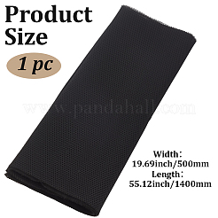 ファイバースピーカーグリルクロス  スピーカーの防塵保護カバーの交換  ktvボックス  ブラック  1400x500x2mm&nbsp;AJEW-GF0014-02B