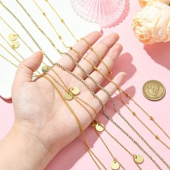 Brass Layered Chain Waist Belts&nbsp;NJEW-CJ00002