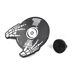 Skeleton DJ Enamel Brooches&nbsp;JEWB-I062-01EB-02