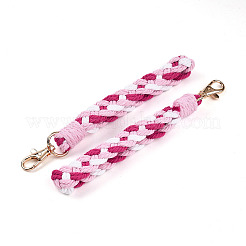 Cotton Handmade Braided Wrist Lanyard Pendant Decorations&nbsp;AJEW-TAC0028-14B