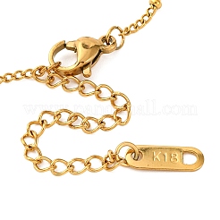 Ion Plating(IP) 304 Stainless Steel Mesh Chain Bracelet for Women&nbsp;BJEW-S003-01G