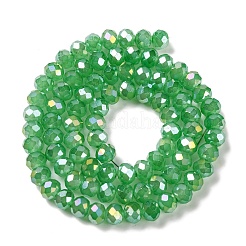 Baking Electroplate Glass Beads Strands&nbsp;LS-DGLA-A039-J6MM-B03