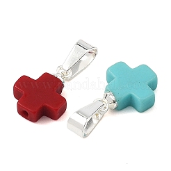 Synthetic Coral Pendants&nbsp;PALLOY-JF05679