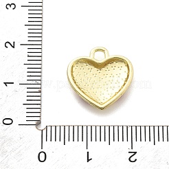 合金エナメルチャーム  ゴールドカラー  ハートチャーム  チェリー  16x15x3mm  穴：2mm&nbsp;ENAM-F151-01G-01