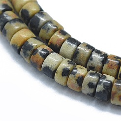 Natural Dalmatian Jasper Beads Strands&nbsp;G-F631-A06