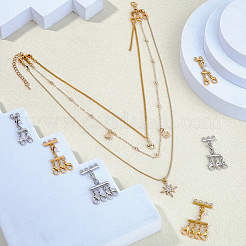 Multi-Strand 304 Stainless Steel Lobster Claw Clasps&nbsp;FIND-HS00001