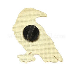 Raven Alloy Lapel Pin Backs for Backpack Clothes&nbsp;AL-CBABF13-04