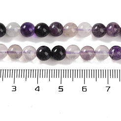 Natural Purple Fluorite Beads Strands&nbsp;G-P530-B08-02