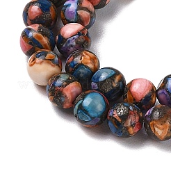 Natural Howlite Beads Strands&nbsp;G-Q017-C03-01