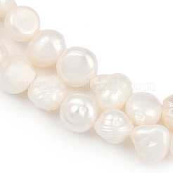 Natural Cultured Freshwater Pearl Beads Strands&nbsp;PEAR-P064-20B-02A-01