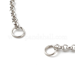 Tarnish Resistant 304 Stainless Steel Chain Bracelet Makings&nbsp;AJEW-JB00994