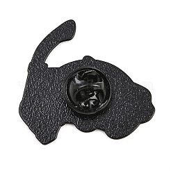 ダイビングマスクのエナメルブローチ  バックパック用合金ラペルピンバック  ブラック  空色  31x31mm&nbsp;JEWB-I063-01EB-02