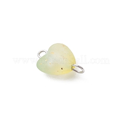 8Pcs 8 Colors Frosted Transparent Acrylic Connector Charms&nbsp;PALLOY-JF04340