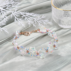 Eco-Friendly Transparent Acrylic Beads&nbsp;TACR-FH0001-01