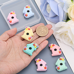 12Pcs 6 Colors Silicone Beads&nbsp;SIL-CA0002-45