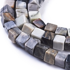 Natural Polychrome Jasper/Picasso Stone/Picasso Jasper Beads Strands&nbsp;G-D0020-19