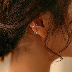 Alloy Curb Chain Cuff Earrings&nbsp;FS-WG8405F-02