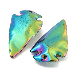 Electroplated Synthetic Non-Magnetic Hematite Pendants&nbsp;G-C136-03