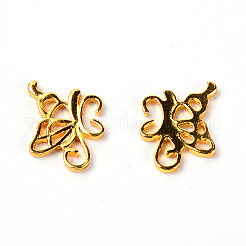 Alloy Open Back Bezel Cabochons&nbsp;PALLOY-WH0084-64G