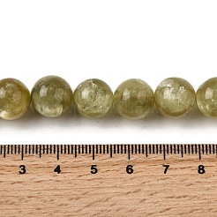 天然レピドライトビーズ連売り  ラウンド  12mm  穴：1mm  約33個/連  14.96~15.35''（38~38.5センチメートル）&nbsp;G-F799-B02-12mm
