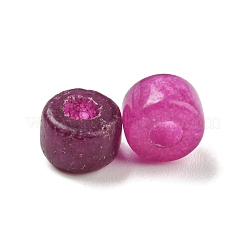 Natural White Jade Dyed Beads&nbsp;G-G003-A06-03