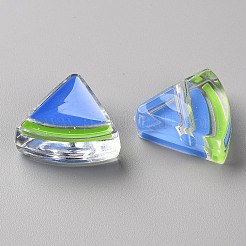 Transparent Enamel Acrylic Beads&nbsp;LS-TACR-S155-001K
