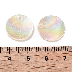 Natural Capiz Shell Pendants&nbsp;X-SHEL-D084-13A