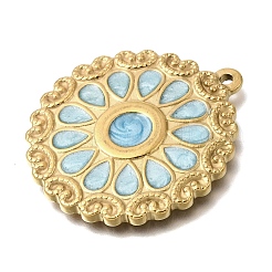 304 Stainless Steel Enamel Pendants&nbsp;LS-STAS-E520-02B-G
