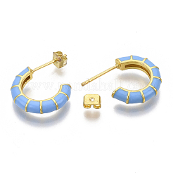 Brass Stud Earrings&nbsp;EJEW-S209-10B