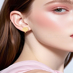 2Pcs 304 Stainless Steel Vortex Cuff Earrings&nbsp;EJEW-LP0009-20G