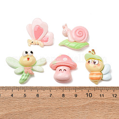 Summer Theme Opaque Resin Cabochons&nbsp;RE-CBA6DF0-02