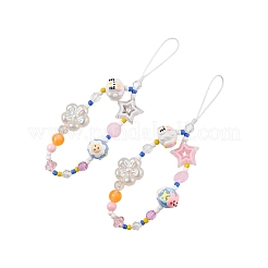 2Pcs Acrylic Mobile Straps&nbsp;HJEW-FS00028