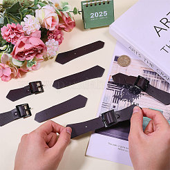 Zinc Alloy & Imitation Leather Buckle Clasps&nbsp;FIND-CA0010-43