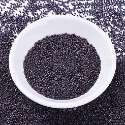 MIYUKIデリカビーズ  シリンダー  日本製シードビーズ  11/0  （db0312)マットメタリックダークラズベリーアイリス  1.3x1.6mm  穴：0.8mm  約20000個/袋  100 G /袋&nbsp;SEED-J020-DB0312